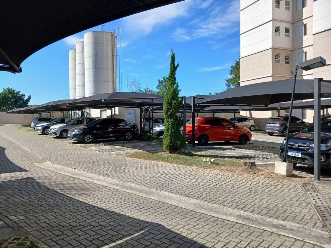 Jardim das Orquídeas, Tela HDPE, módulo em detalhe, obra executada pela FBM Dourado