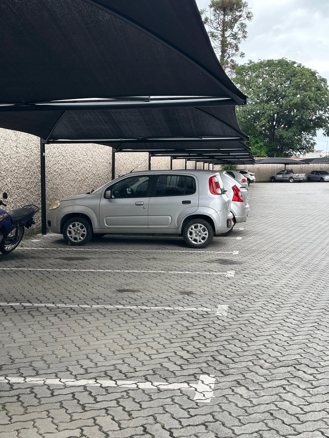 Tela HDPE vista interna condomínio — FBM Dourado
